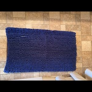 Blue Shower Mat